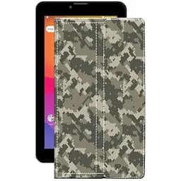 Чехол StatusCASE из экокожи для планшета Prestigio Wize 4117 3G Хаки-зеленый