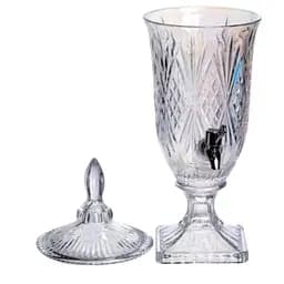 Лимонадниця Crystal Trinity 2 літри з краном для соку мохіто молока напоїв Yiwu HP-19-301 - мініатюра 3