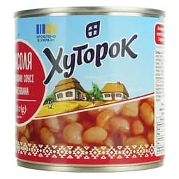 Квасоля Хуторок в томатному соусі 410 г - мініатюра 3