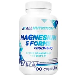 Вітамінно–мінеральний комплекс Allnutrition MAGNESIUM 5 FORMS + B6(P-5-P) 100 капсул
