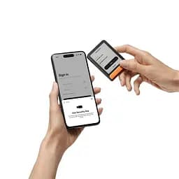 Апаратний гаманець для криптовалют Ledger Flex BTC Orange + Recovery Key - мініатюра 9