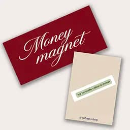 Набір 3Д стікер та конверт для грошей Cobart "Money magnet"