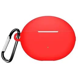 Чехол-накладка DK Silicone Candy Friendly с карабином для Huawei FreeBuds 5i (014788) (red)