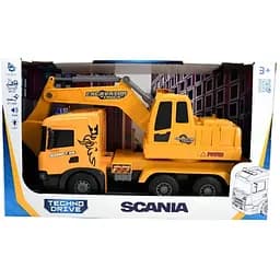 Автомодель Super Big Truck, екскаватор Scania зі світлом і звуком (5006KS)