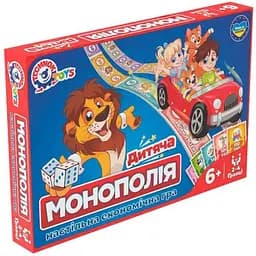 Настільна гра ТехноК Монополія з ігровим комплектом грошей (0755TXK)