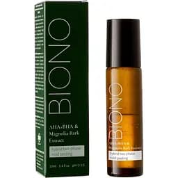 Гібридний двофазний пілінг м'якої дії Biono AHA+BHA з екстрактом магнолії 10 мл