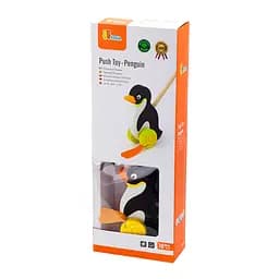 Дерев'яна каталка Viga Toys Пінгвінчик (50962) - мініатюра 2