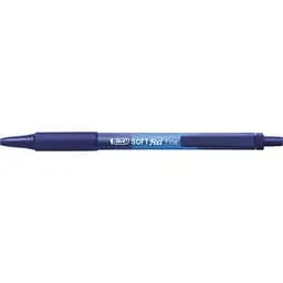 Ручка кулькова BIC Soft Feel Clic Grip, синій, 1 шт. (8373982) - мініатюра 2