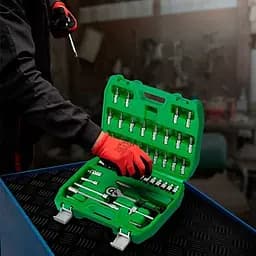 Набір інструментів Intertool ET-6046SP 46 шт. [98821] - мініатюра 9