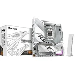 Материнська плата Gigabyte B850M Aorus Elite WiFi6E Ice Socket AM5