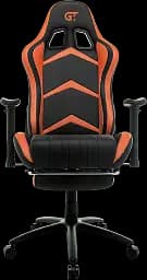 Геймерське крісло GT Racer чорне з помаранчевим (X-2534-F Black/Orange) - мініатюра 2
