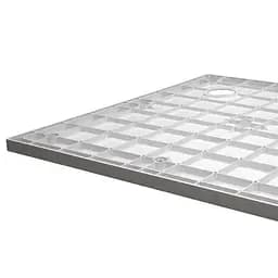 Душовий піддон Eger 80x80 см SMC з панеллою і ніжками 599-8080R fullset - мініатюра 3