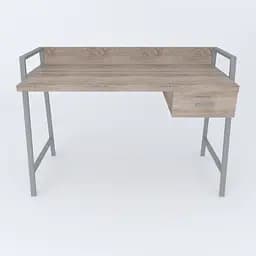 Письмовий стіл Ferrum-decor 750x1200x600 Сірий метал ДСП Дуб Сонома Трюфель 32 мм (FRD-103454) - мініатюра 3