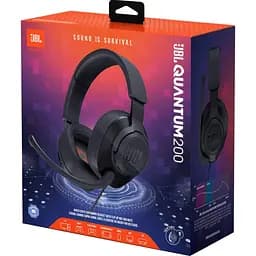 Ігрова гарнітура JBL Quantum 200 Black (JBLQUANTUM200BLK) - мініатюра 9
