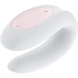 Смарт-вібратор для пар Satisfyer Double Joy White