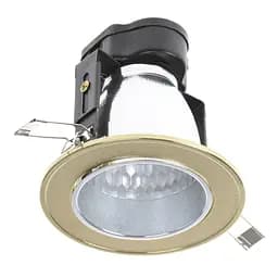 Світильник стельовий Brille врізний VDL-30/05 SB/G 166480