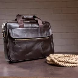 Сумка чоловіча під ноутбук Vintage 40х31х6,5 см sum0028932 - мініатюра 5