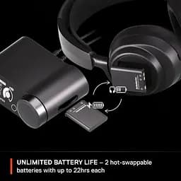 Ігрова гарнітура SteelSeries Arctis Nova Pro Wireless P Black PC/PS/SW/MAC/MOB (61522) - мініатюра 3