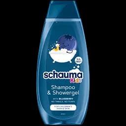 Шампунь и гель для душа Schauma Kids Черника 400 мл