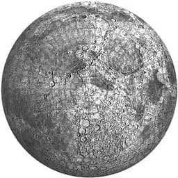 Дерев'яний пазл Wortex Woods Місяць PZL20004 40х40 см 