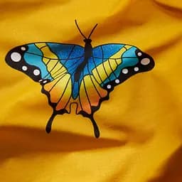 Підковдра Moon&Star Бязь Gold Люкс Butterfly Bloom Полуторна Євро 160x220 см - мініатюра 5