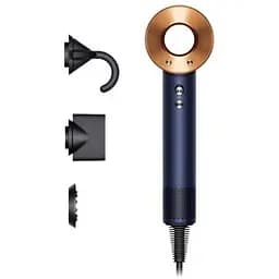 Уцінка. Фен Dyson HD07 Supersonic Straight+Wavy Prussian Blue/Rich Copper (113277-01)