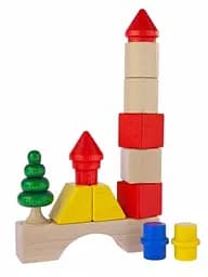 Конструктор деревянный NIC, 19 деталей (NIC2112)