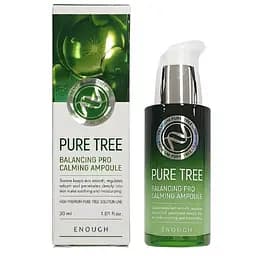 Сироватка для обличчя Enough Pure Tree Balance Pro Calming Ampoule Чайне дерево, 30 мл