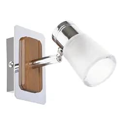 Світильник Brille HTL-113/1 настінний накладний спот дерев'яний G9