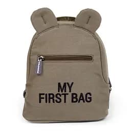 Дитячий рюкзак Childhome My first bag 20х8х24 см хакі (CWKIDBKA)