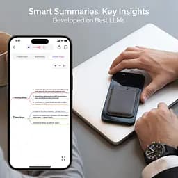 Цифровий диктофон PLAUD AI Note Black (NB-100-BL) - мініатюра 4