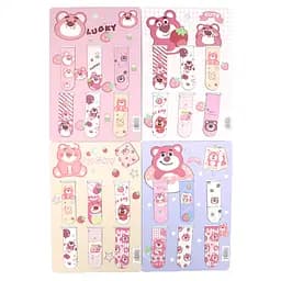 Закладка-магніт Bear, 6 шт., 2 шт. в упаковці