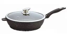 Сковорода Bohmann 28 см 1300-28-MRB с антипригарным покрытием для жарки с толстым дном.