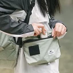 Сумка на плече Naturehike NH20BB204 3л (Графіт) - мініатюра 5