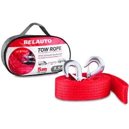 Буксировочный трос Belauto 5,5т, 5м (BT55-5)