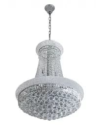 Люстра подвесная Brille хрустальная для холла E14 60W CH (BCL-351S/20)