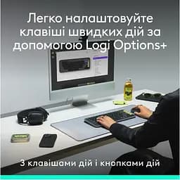 Комплект (клавіатура, миша) бездротовий Logitech Pop Icon Combo Off White (920-013141) - мініатюра 5