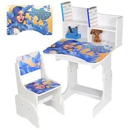 Дитяча парта Bambi N 2071-5-1 Україночка зі стільчиком та интерактивною українською абеткою