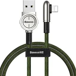 Кабель Baseus Exciting L Shape Cable USB to Lightning 1m CALCJ-A06 Green