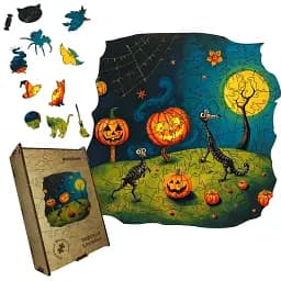 Пазл деревянный Путешествие Клювиков, А2, Деревянная коробка 300+ элементов