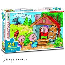 Игра-пазл Трое поросят Упаковка: коробка 82098 24 эл