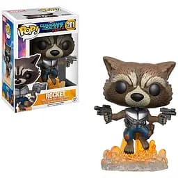 Ігрова фігурка Funko Pop Вартові Галактики Єнот Ракета (13270-PX-1RY) - мініатюра 2