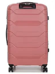 Валіза велика L поліпропілен Worldline Airtex 282 109л 74×47×30см Рожеве золото - мініатюра 4