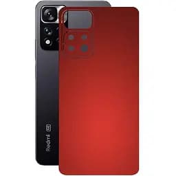 Захисна плівка StatusSKIN для Xiaomi Redmi Note 11 Pro Plus 5G Корпус Вініл червона матова