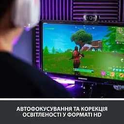 Веб-камера Logitech C922 Pro Stream FullHD Black (960-001088) - мініатюра 3