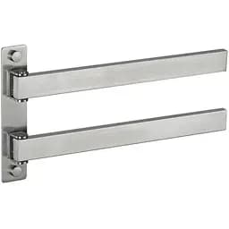 Тримач для рушника Frap F30412 поворотний 2-й нержавіюча сталь 278 мм Нержавіюча сталь