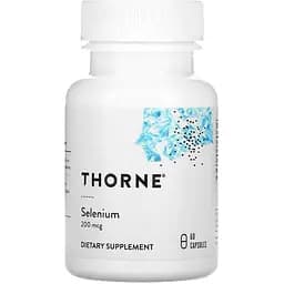Витамины и минералы Thorne Selenium 200 мкг 60 капсул