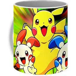 Кухоль GeekLand Покемон Го Pokemon Go райдужні PG.01.23.123 330 мл білий