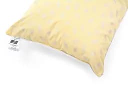 Подушка пухова MirSon Karmen №1800 Bio-Beige м'яка пух 90% 60х60 см біло-бежева (2200003011760) - мініатюра 4