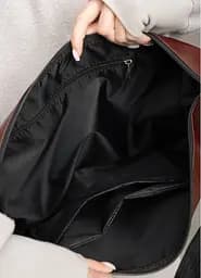 Жіноча сумка Sambag HOBO Bag-glove бургунді 50 х 28 х 5 см (53400013) - мініатюра 7